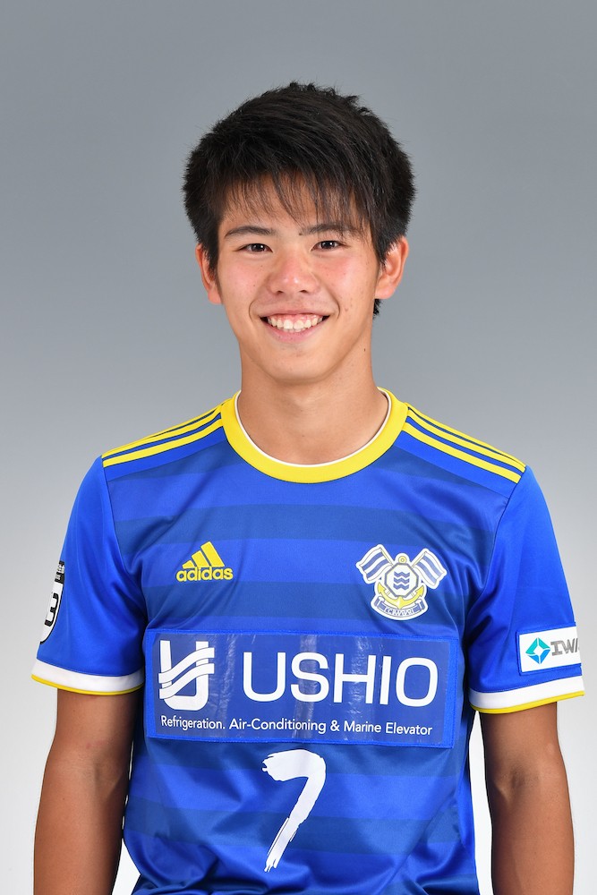 7 武村 優心 選手紹介 トップチーム ｆｃ今治 公式サイト Fc Imabari Official Site Commonheader